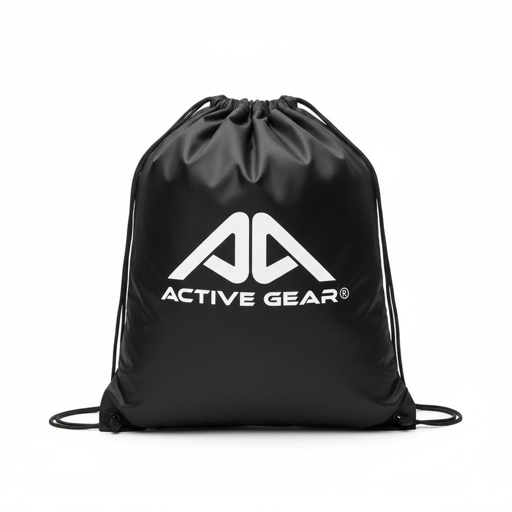[ACBAGB05] Drawstring bag Black (5L)