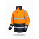 Neon HV Orange/Navy