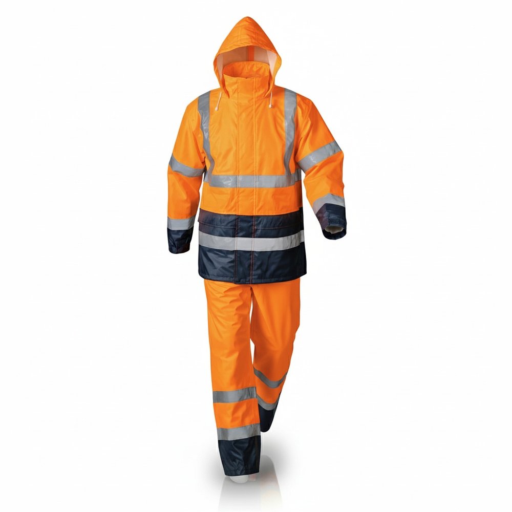 Rainstorm HV Orange/Navy